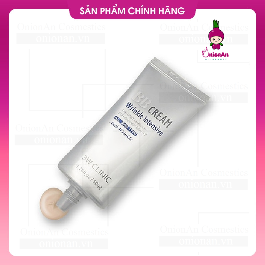 Kem Nền Trang Điểm Chống Nắng 3W Clinic Wrinkle Intensive